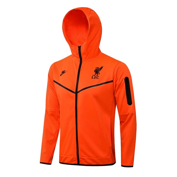 Sweat Shirt Capuche Liverpool 2022-23 Orange